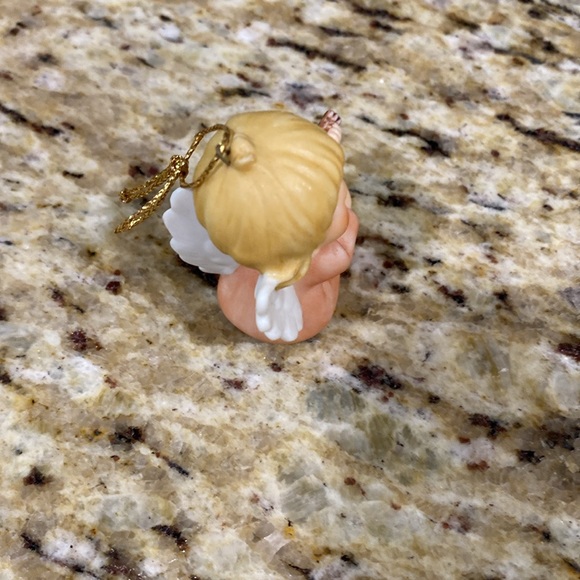 Vintage 2 Pc Gorham Angel Figurine Ornaments 1983 - Picture 10 of 15